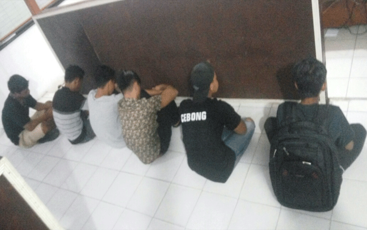 Razia narkoba oleh tim gabungan di Kabupaten Kobar, Minggu (30/12/2018).