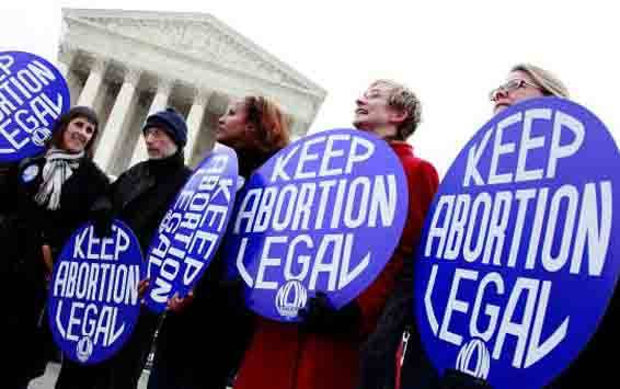 Ilustrasi pro-Aborsi. (foto : Mark Wilson/Getty Images via teras.id)