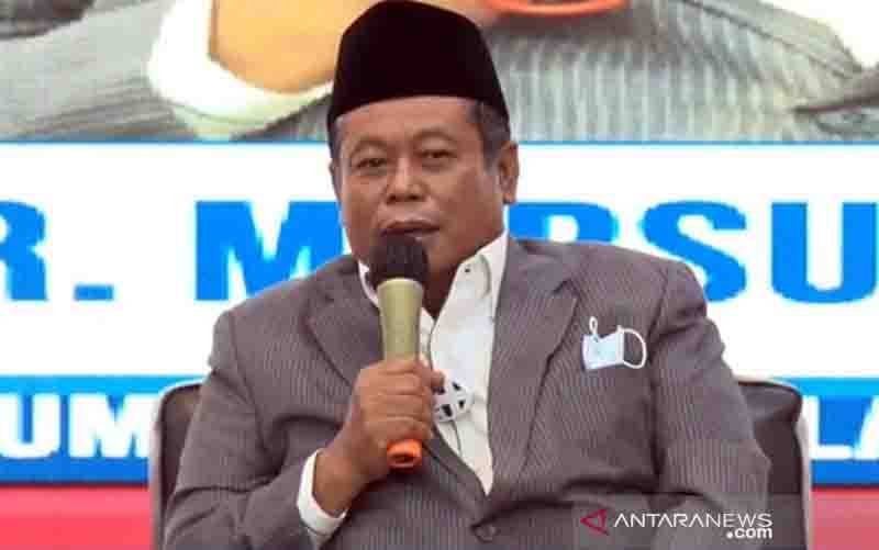 Ketua Pengurus Besar Nahdlatul Ulama, Marsudi Syuhud. (foto : ANTARA/Muhammad Zulfikar)