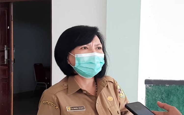 Kepala Dinas Kesehatan Kabupaten Gunung Mas, Maria Efianti