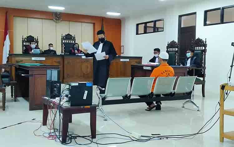 Sidang pidana kasus kehutanan dengan terdakwa M Abdul Fatah