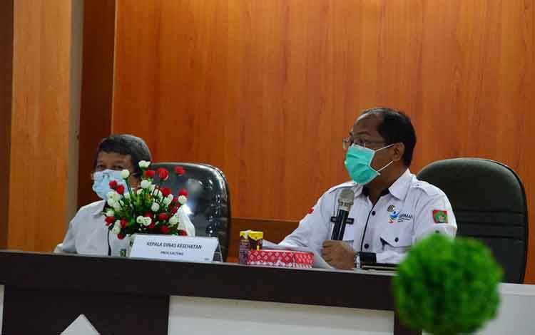 Kepala Dinas Kesehatan Provinsi Kalteng, Suyuti Syamsul
