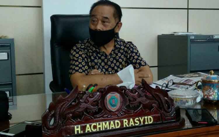 Anggota Komisi IV DPRD Kalteng, H Achmad Rasyid. 