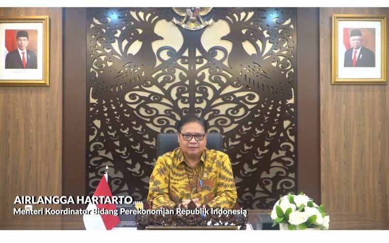 Menteri Koordinator (Menko) Bidang Perekonomian RI, Airlangga Hartarto. (foto : ANTARA/HO)