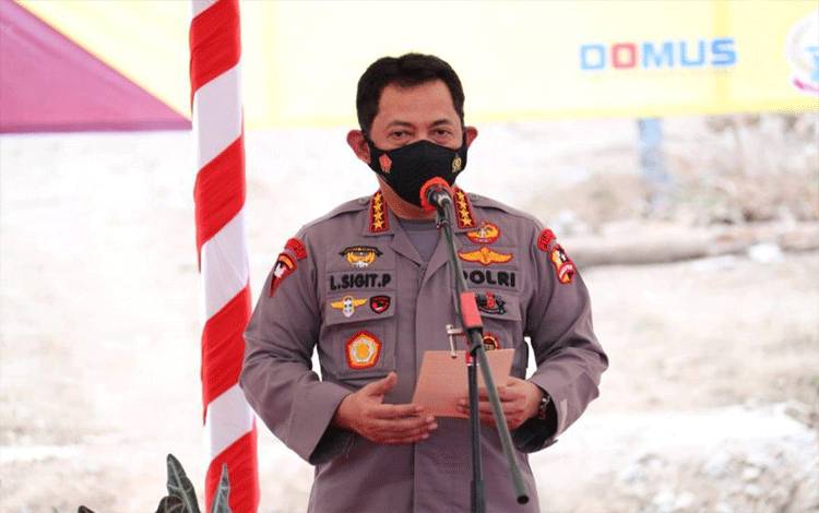 Kapolri Jenderal Pol Listyo Sigit Prabowo. (ANTARA/ HO-Polri)