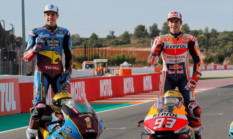 Pembalap Alex Marquez akan mengendarai motor Honda RC213V di MotoGP bersama sang kaka Marc Marquez di MotoGP 2020