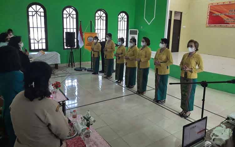 Pelantikan Pengurus Hindu Dharma Indonesia (WHDI) Kabupaten Gunung Mas 