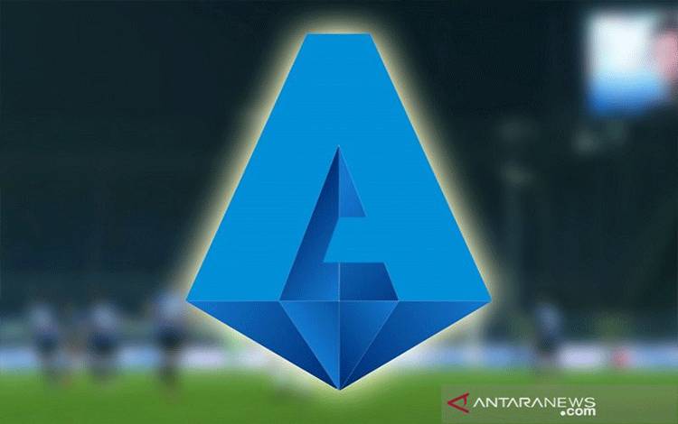 Ilustrasi logo Liga Italia Serie A. (ANTARA/Gilang Galiartha)