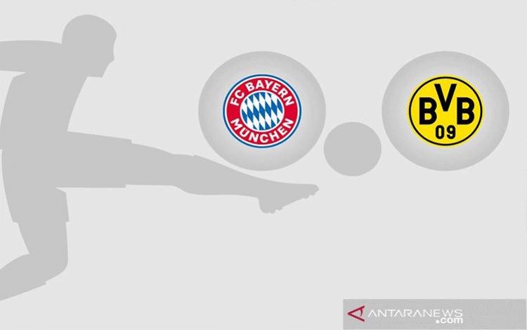 Ilustrasi laga Der Klassiker antara Bayern Muenchen kontra Borussia Dortmund dalam rangkaian pekan ke-24 Liga Jerman yang dijadwalkan berlangsung Minggu (7/3/2021) dini hari WIB. (ANTARA/Gilang Galiartha)