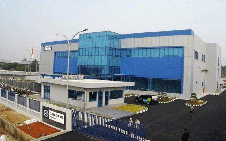 Ilustrasi fasilitas pabrik CKD OTTO (ANTARA/HO)
