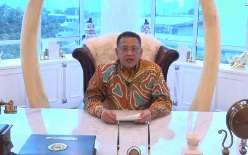 Ketua MPR RI, Bambang Soesatyo. (foto : ANTARA/Fathur Rochman)