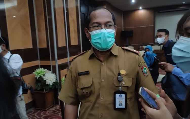 Wakil Ketua Harian Satuan Tugas (Satgas) Penanganan Covid-19 Kalteng Suyuti Syamsul