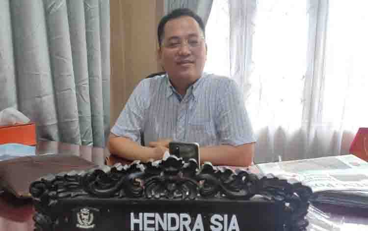 Sekretaris Komisi I DPRD Kotawaringin Timur, Hendra Sia.