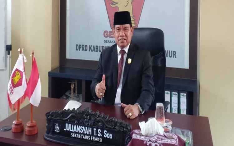Sekretaris Komisi II DPRD Kotawaringin Timur, Juliansyah