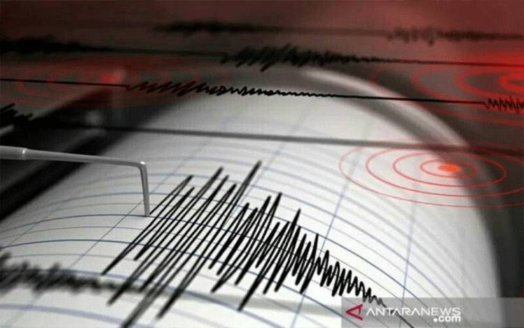 Seismograf gempa bumi. ANTARA/Shutterstock/pri (.)
