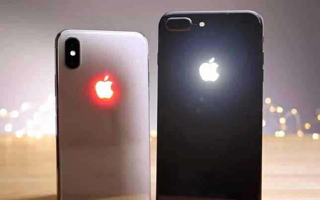 Apple mematenkan desain iPhone baru dengan logo yang menyala, 30 September 2019. (foto : Gizchina.com)