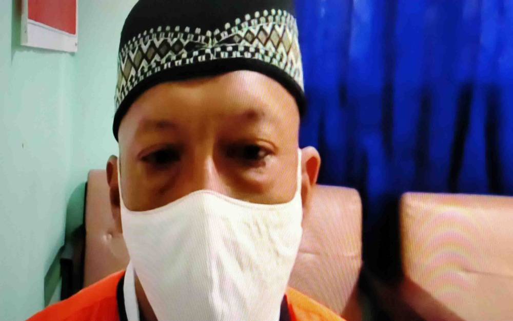 Achmad Jamal alias Wiwit terdakwa kasus sabu