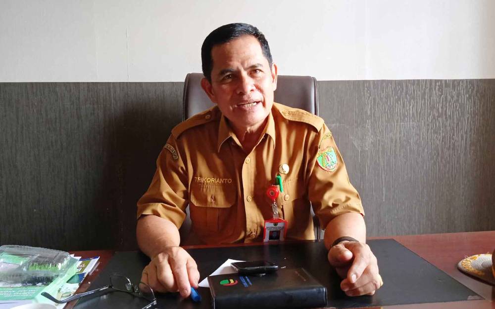 Kepala Dinas Pertanian dan Ketahanan Pangan Kabupaten Barito Timur, Trikorianto.