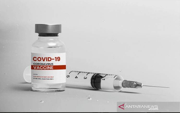 Ilustrasi vaksin COVID-19. (ANTARA/HO-Kemenkes)