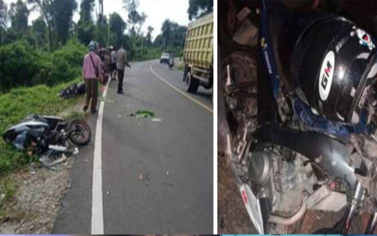 Dua peristiwa kecelakaan lalulintas terjadi di di Jalan Trans Kalimantan antara Kasongan - Kereng Pangi siang dan malam ini.