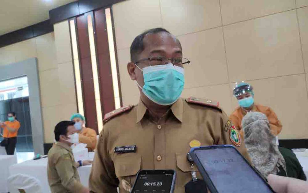 Foto: Kepala Dinas Kesehatan Kalimantan Tengah (Kalteng) Suyuti Syamsul