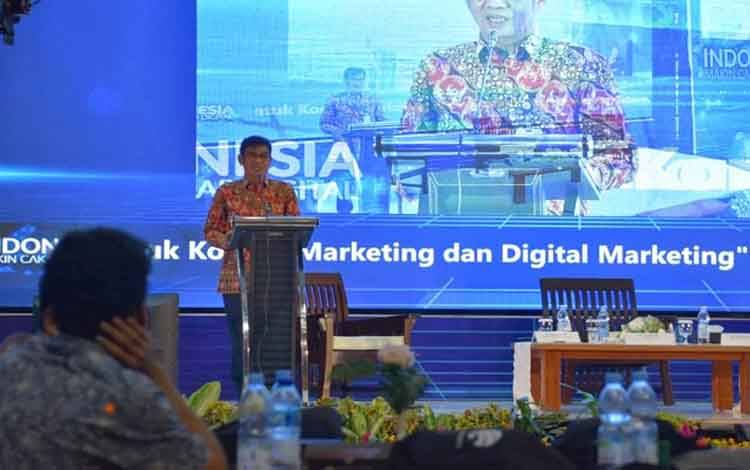 Plt Kepala Dinas Komunikasi, Informatika, Persandian danStatistik Provinsi Kalimantan Tengah, Agus Siswadi (foto:asep)