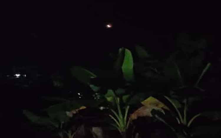 Gerhana bulan di Sampit tidak terlihat