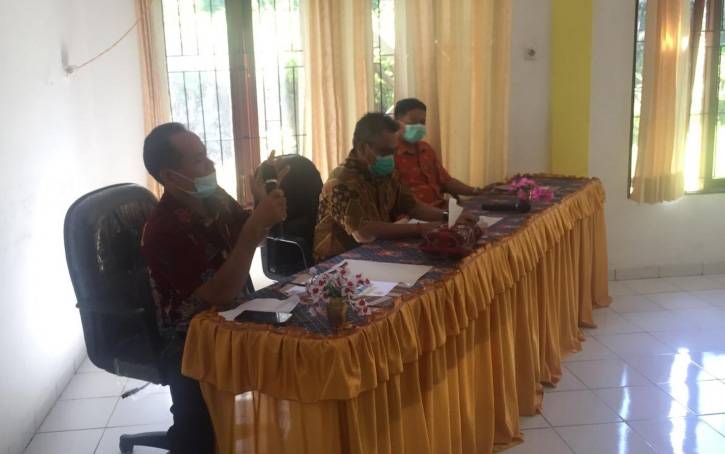 Sosialisasi Pilkades Serentak Gelombang III di Kecamatan Rungan Barat, Gunung Mas.