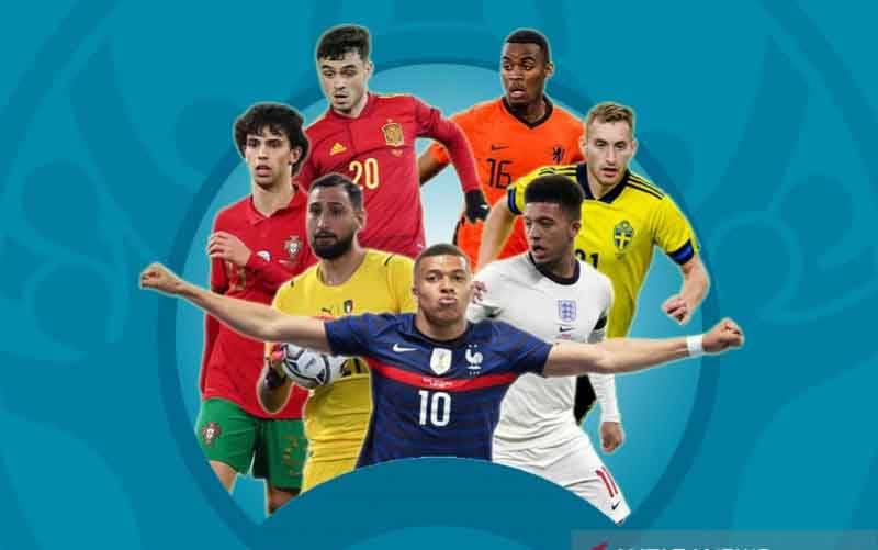 Tujuh pemain yang siap mencuri perhatian di babak utama EURO 2020 pada 11 Juni - 11 Juli 2021. (foto : ANTARA/Gilang Galiartha)