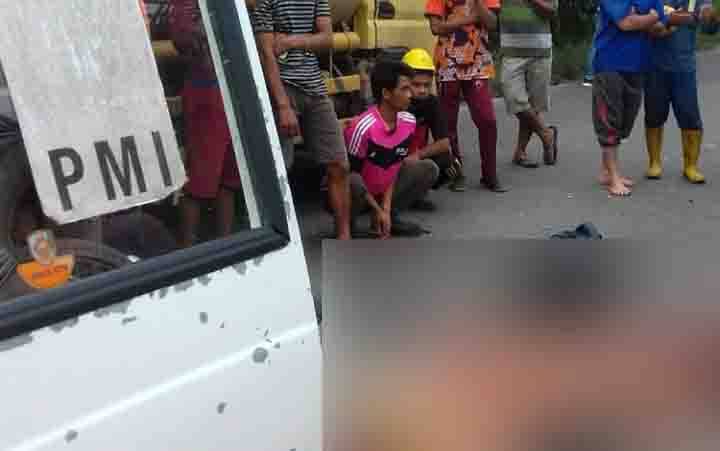 Korban kecelakaan tewas di Jalan HM Arsyad Km 20, saat hendak dievakuasi PMI Kotim