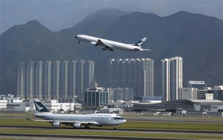 Ilustrasi - Bandara Internasional Hong Kong. (REUTERS/Tyrone Siu) (REUTERS/Tyrone Siu/)