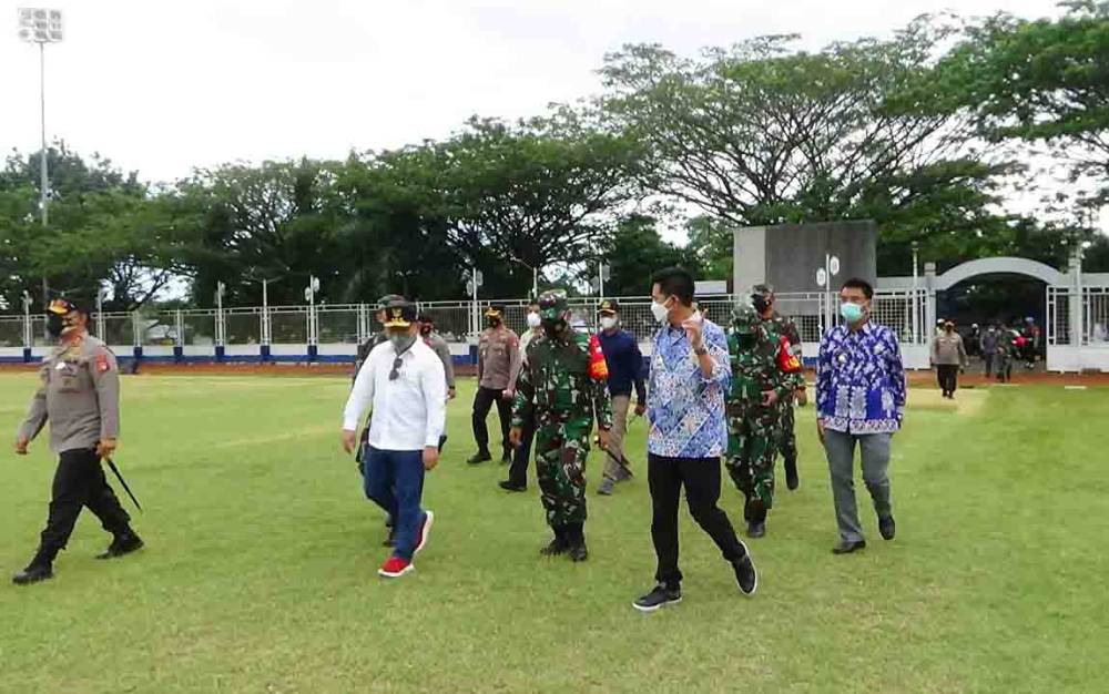 Gubernur Kalimantan Tengah, Sugianto Sabran saat melakukan kunjungan ke Kabupaten Barito Utara, Sabtu, 12 Juni 2021 kemarin.