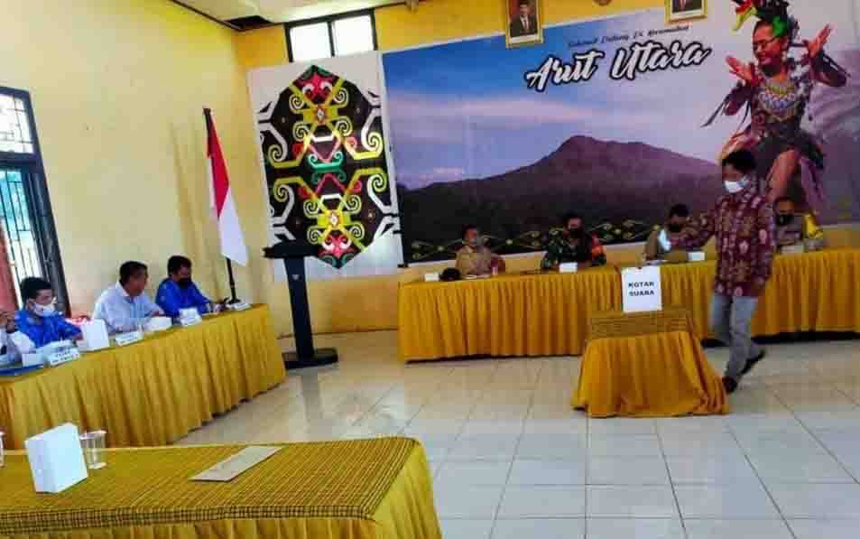 Proses pelaksanaan pemilihan Damang di Kecamatan Arut Utara