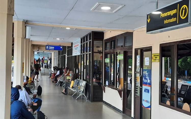 Suasana Bandara Iskandar Pangkalan Bun