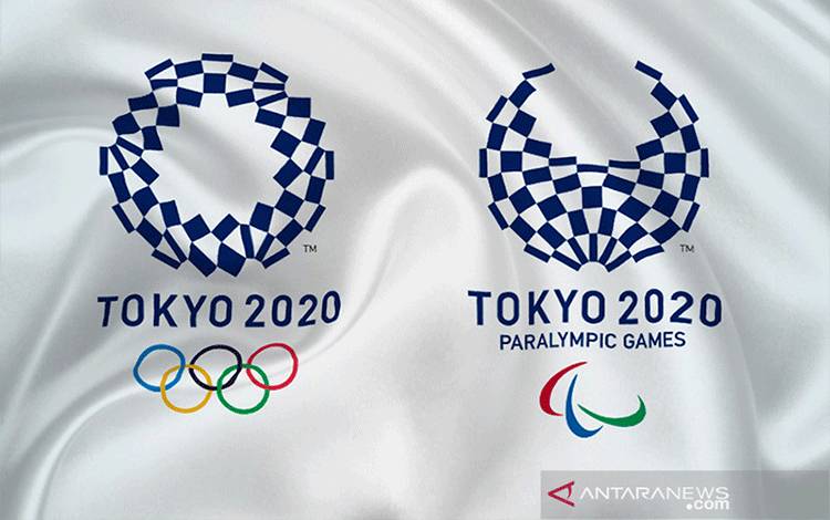 Logo Olimpiade Tokyo 2020. ANTARA/Ardika/am.