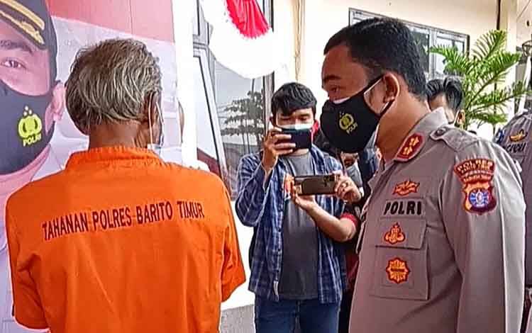 Mantan Kepala Desa Kalinapu, YS, tersandung kasus korupsi APBDes 2017