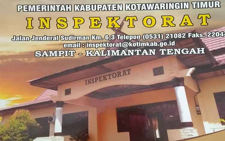 Kantor Inspektorat Kabupaten Kotawaringin Timur.