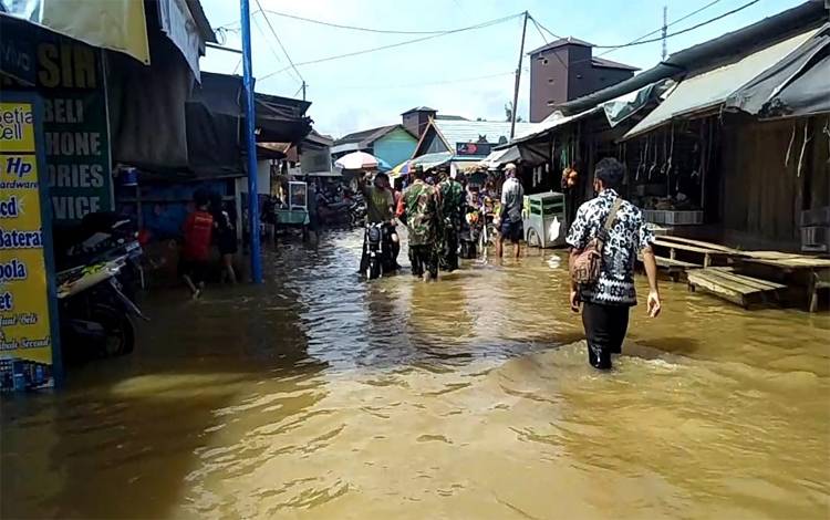 Banjir melanda di tiga kecamatan di Katingan