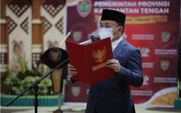 Gubernur Kalimantan Tengah (Kalteng), Sugianto Sabran (Foto:Asep)