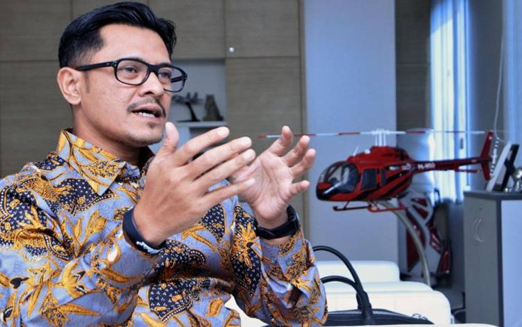 Ketua Umum Asosiasi Perusahaan Penerbangan Nasional Indonesia (Inaca) Denon Prawiratmadja