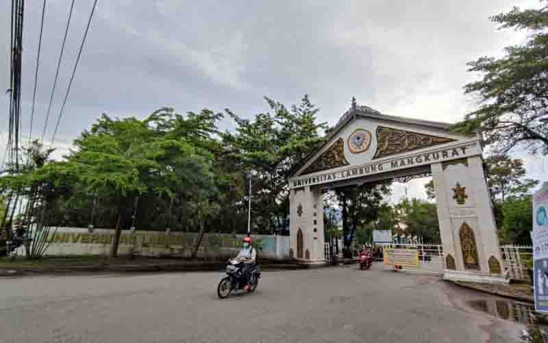 Kampus Universitas Lambung Mangkurat di Kota Banjarmasin, Kalimantan Selatan. (foto : ANTARA/Firman)