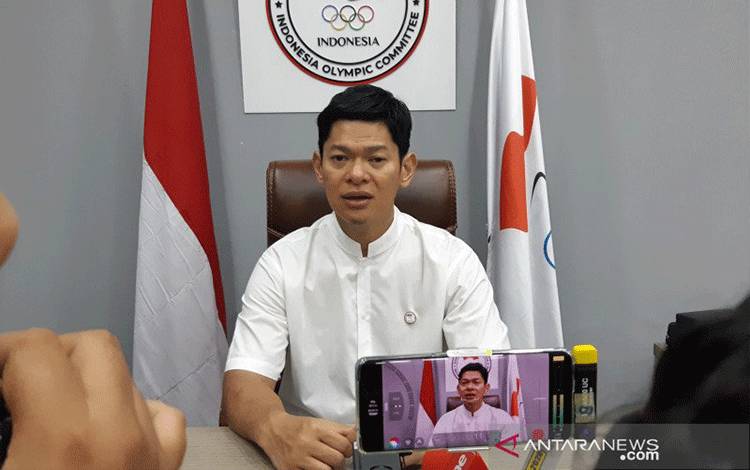Ketua Umum Komite Olimpiade Indonesia (KOI) Raja Sapta Oktohari. ANTARA/Bayu Kuncahyo