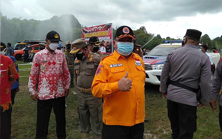 Kepala Pelaksana Badan Penanggulangan Bencana Daerah atau BPBD Kabupaten Katingan, Roby.