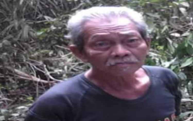 Seorang kakek bernama Manggong di Rantau Asem Kecamatan Katingan Tengah ini dilaporkan hilang sejak Minggu 15 Agustus 2021