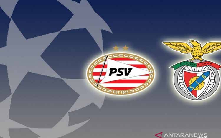 llustrasi pertandingan leg kedua playoff Liga Champions antara klub Belanda PSV Eindhoven dan wakil Portugal Benfica yang berlangsung Rabu (25/8/2021) dini hari WIB