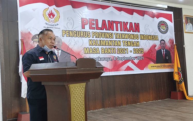Ketua Umum Taekwondo Indonesia Provinsi Kalteng, H. Heriansyah