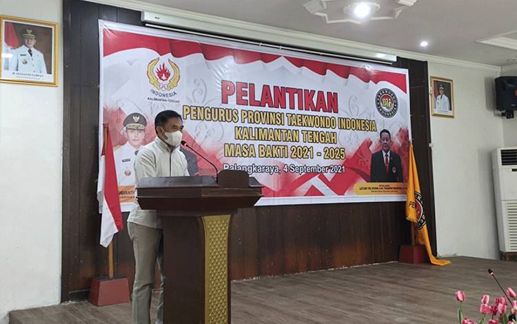 Kepala Dinas Pemuda dan Olahraga (Dispora) Kalimantan Tengah (Kalteng), Falery Tuwan