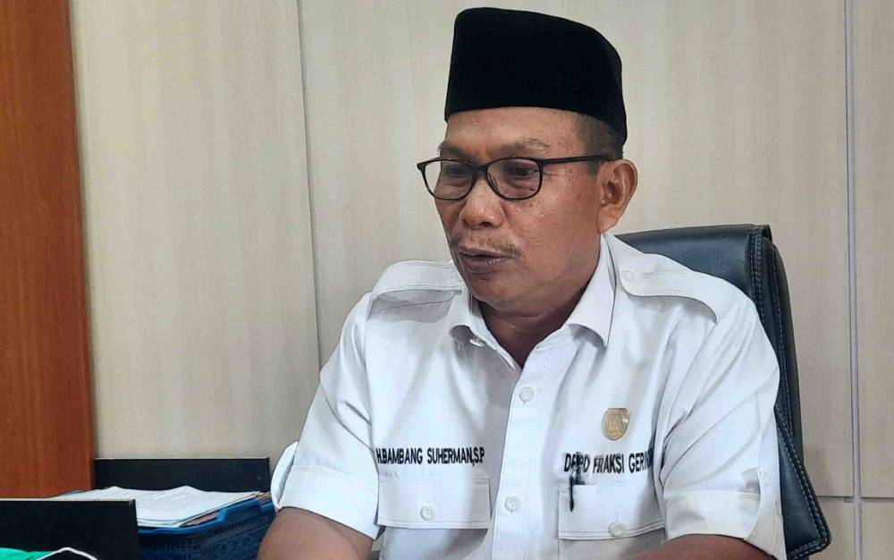 Wakil Ketua II DPRD Kobar, Bambang Suherman.