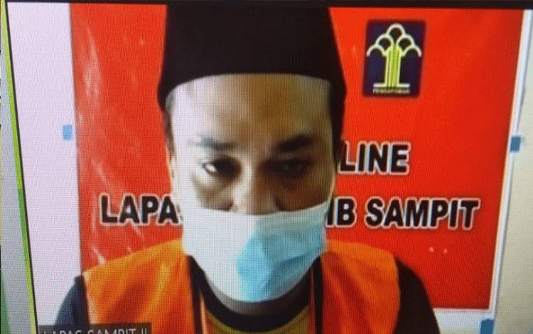 Syahwani alias Wani terdakwa kasus Sabu.