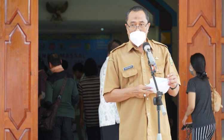 Plt Kepala Disdukcapil Kota Palangka Raya, Supriyanto  
